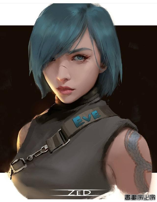 一组越南画师Trung Bui的美少女插画作品（图）-6.jpg
