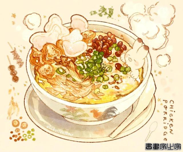 插画作品，藏在食物里的兔子，大家有找到吗？-7.jpg