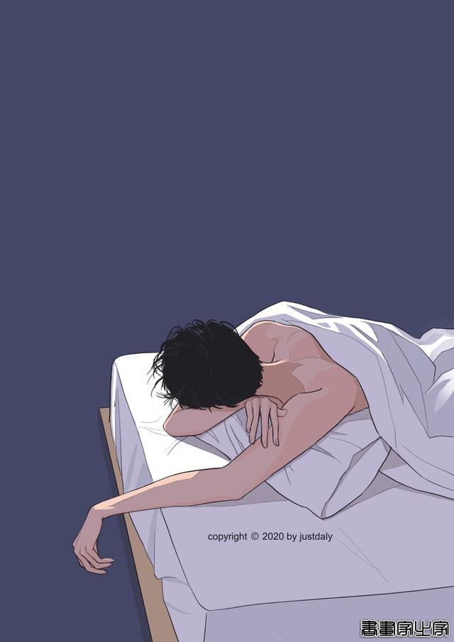 「一个人的时候」温柔治愈系头像插画背景图-9.jpg