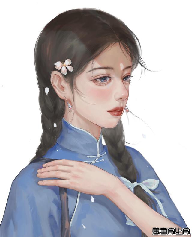 超级好看的手绘美女插画分享给大家～画师：哈士奇味的鸵鸟\作品-4.jpg