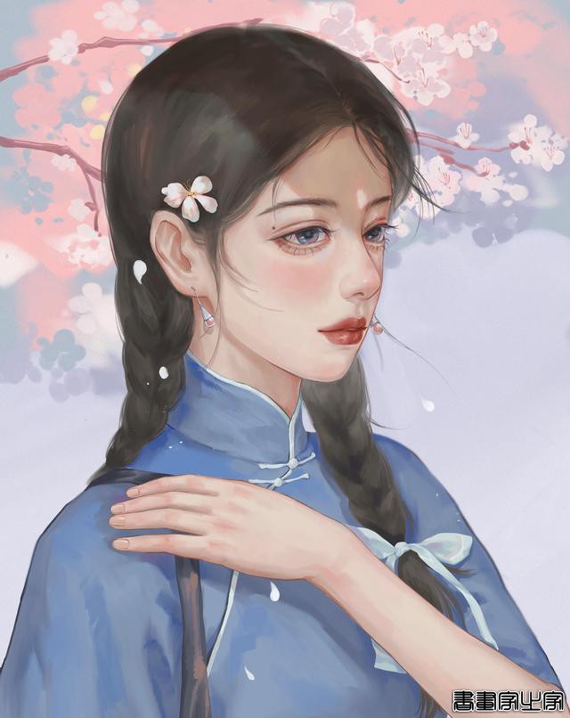 超级好看的手绘美女插画分享给大家～画师：哈士奇味的鸵鸟\作品-5.jpg