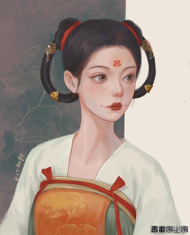 超级好看的手绘美女插画分享给大家～画师：哈士奇味的鸵鸟\作品-10.jpg