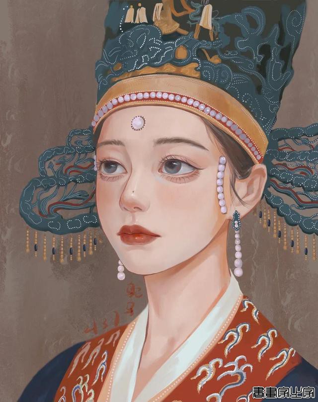 超级好看的手绘美女插画分享给大家～画师：哈士奇味的鸵鸟\作品-13.jpg