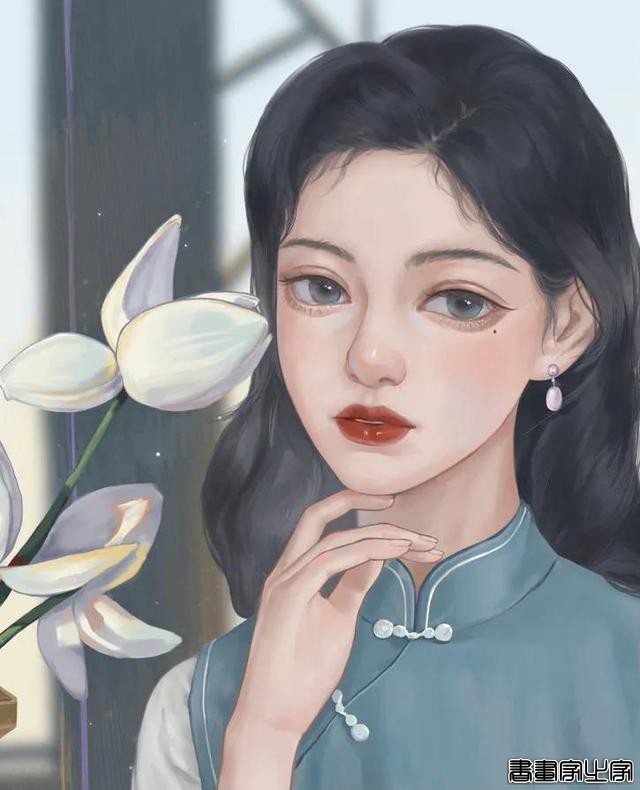 超级好看的手绘美女插画分享给大家～画师：哈士奇味的鸵鸟\作品-14.jpg