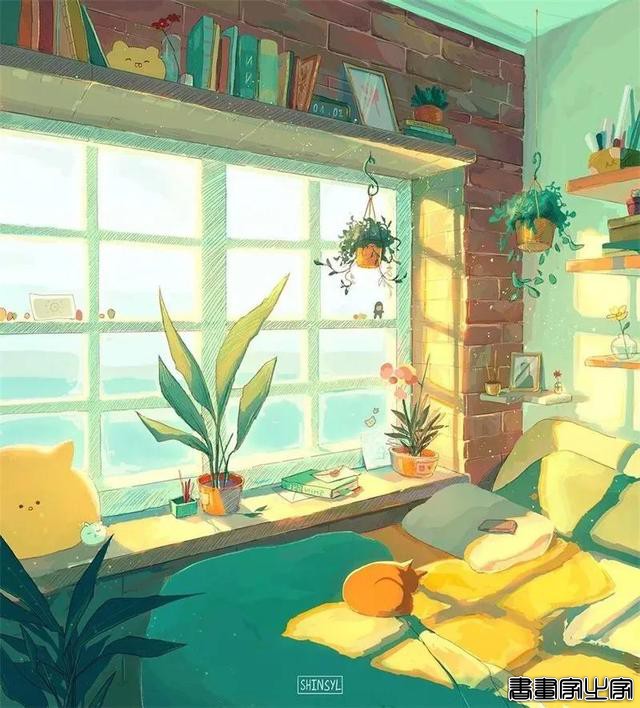 插画师 shinsyl 笔下梦幻唯美的光影氛围插画作品-16.jpg