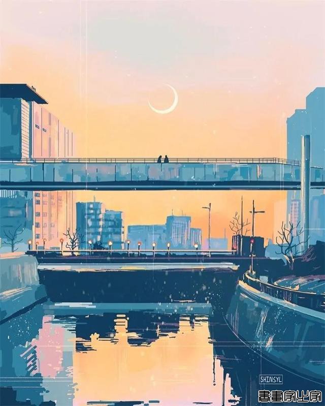 插画师 shinsyl 笔下梦幻唯美的光影氛围插画作品-19.jpg