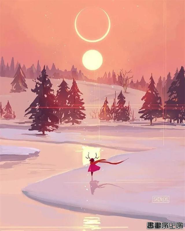 插画师 shinsyl 笔下梦幻唯美的光影氛围插画作品-20.jpg