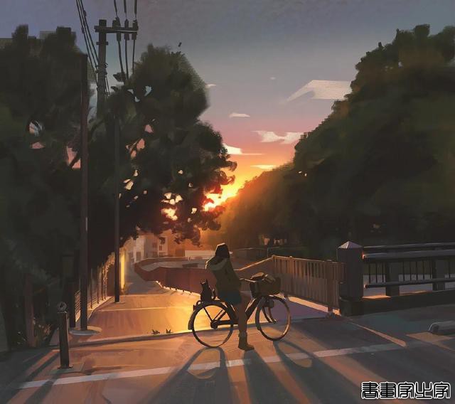 画风温馨舒适的一组插画作品-9.jpg