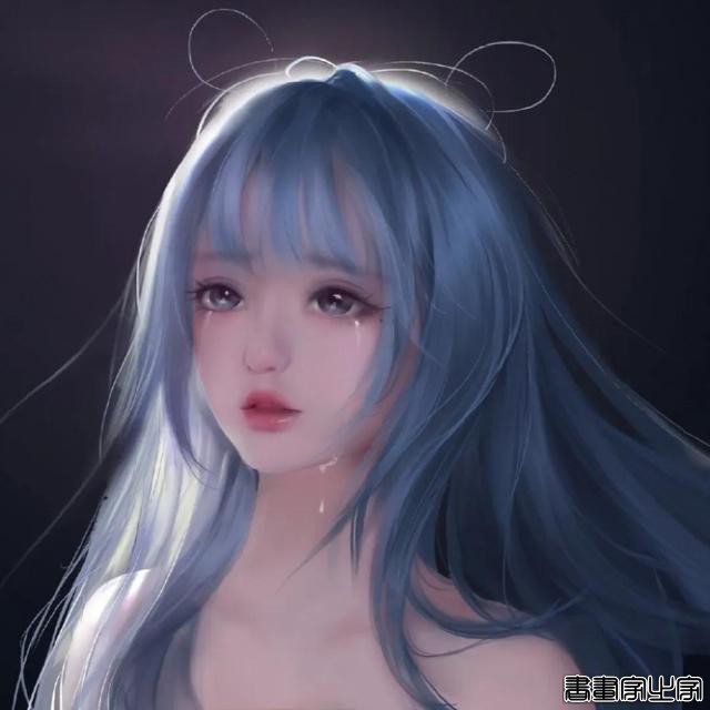 一组唯美的手绘插画无水印原图分享～「壁纸\背景\头像」-5.jpg