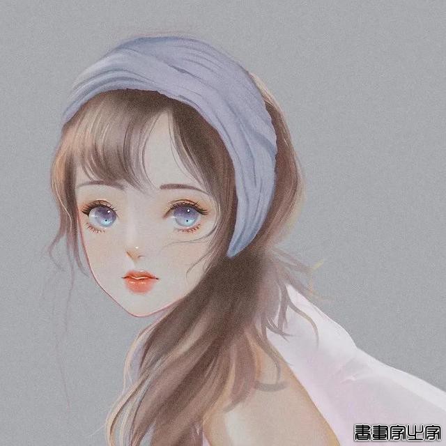 一组唯美的手绘插画无水印原图分享～「壁纸\背景\头像」-6.jpg