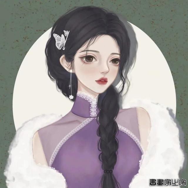 一组唯美的手绘插画无水印原图分享～「壁纸\背景\头像」-9.jpg