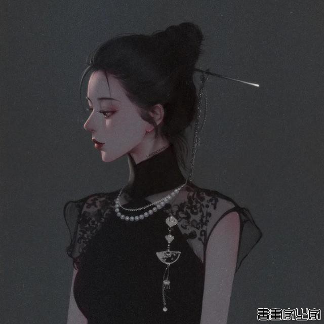 一组唯美的手绘插画无水印原图分享～「壁纸\背景\头像」-8.jpg