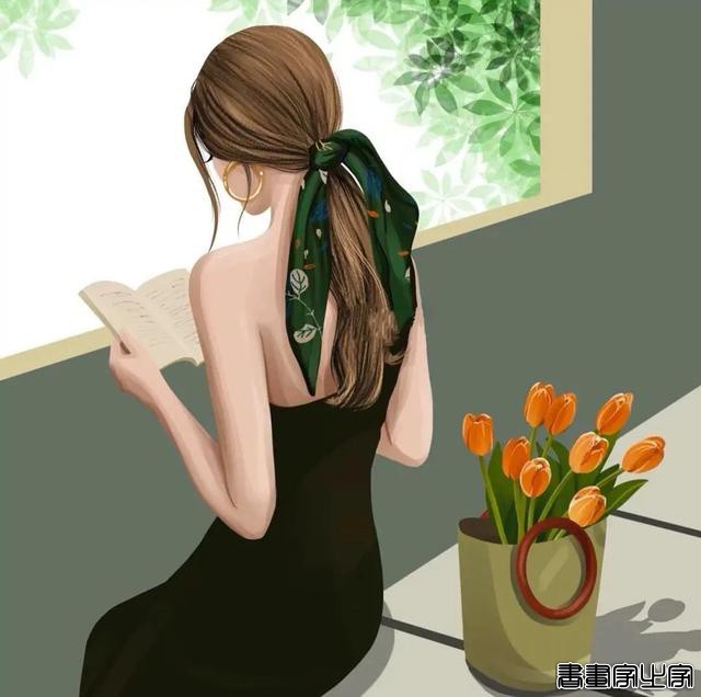 一组唯美的手绘插画无水印原图分享～「壁纸\背景\头像」-18.jpg