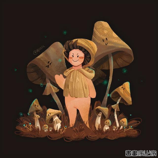 可爱蘑菇人｜插画-9.jpg