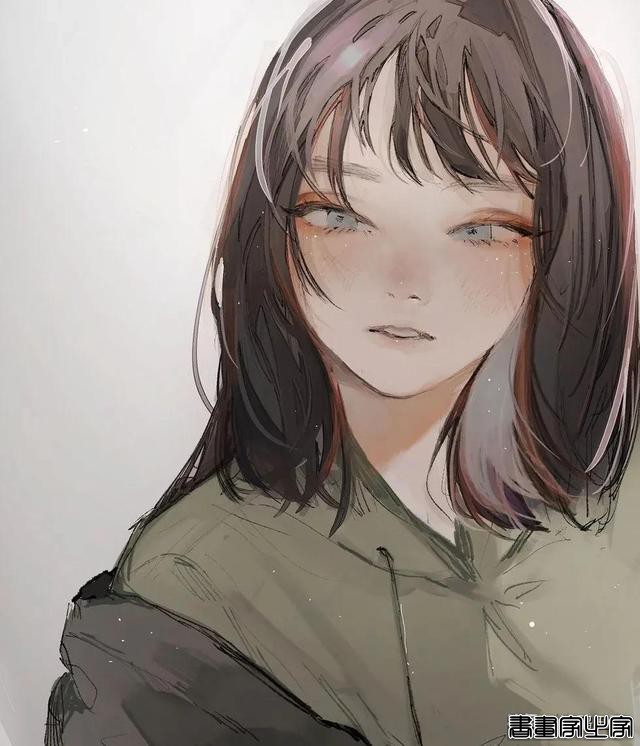 むめな/凌乱发型也有别致美感｜插画分享-4.jpg