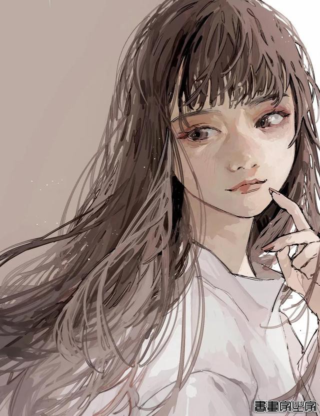 むめな/凌乱发型也有别致美感｜插画分享-8.jpg