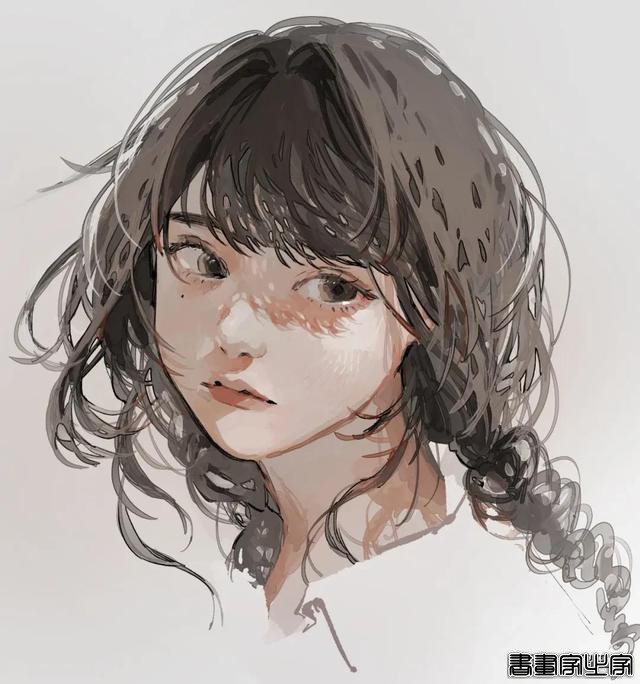 むめな/凌乱发型也有别致美感｜插画分享-7.jpg