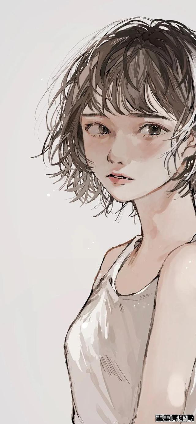 むめな/凌乱发型也有别致美感｜插画分享-9.jpg