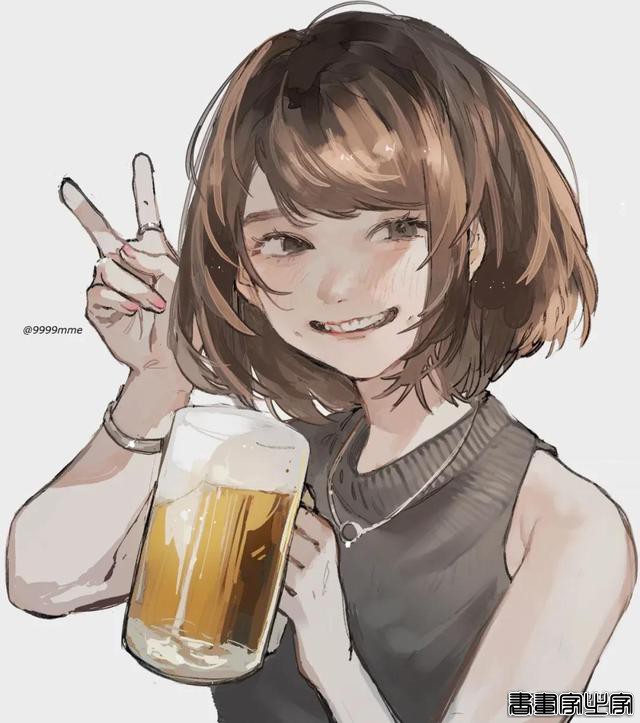 むめな/凌乱发型也有别致美感｜插画分享-17.jpg