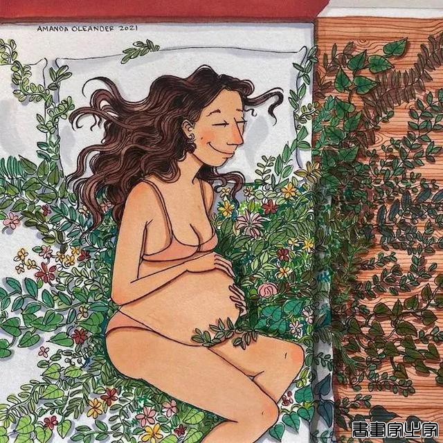 11张插画记录孕期全过程 感动数十万人-4.jpg