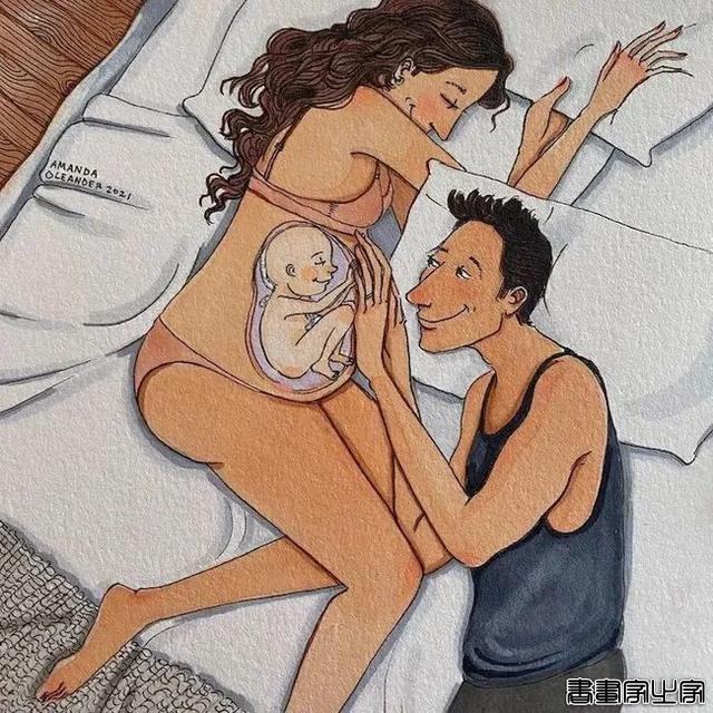 11张插画记录孕期全过程 感动数十万人-12.jpg