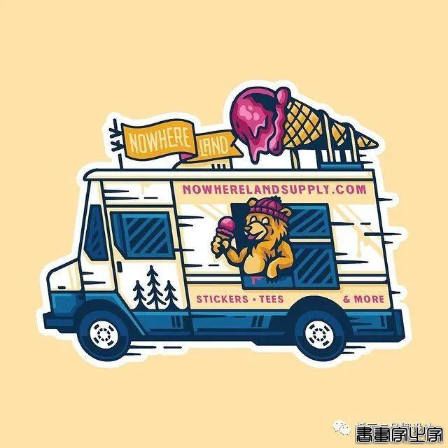 插画丨自然风味浓厚的趣味性手绘插画，高级配色创意点满满-66.jpg