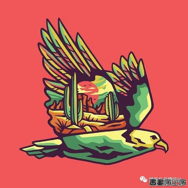插画丨自然风味浓厚的趣味性手绘插画，高级配色创意点满满-68.jpg