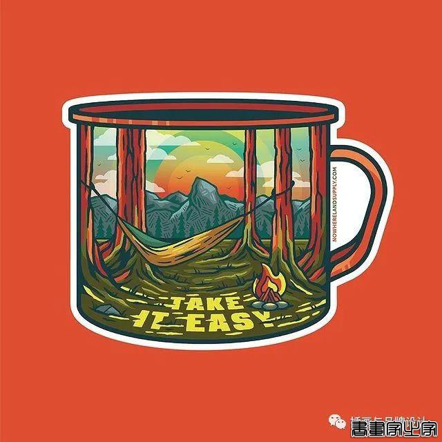 插画丨自然风味浓厚的趣味性手绘插画，高级配色创意点满满-71.jpg
