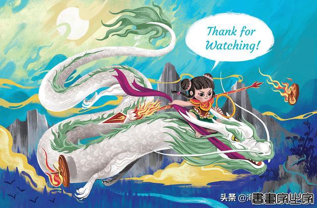 国外插画师笔下的《哪吒闹海》，也是很形象了-9.jpg