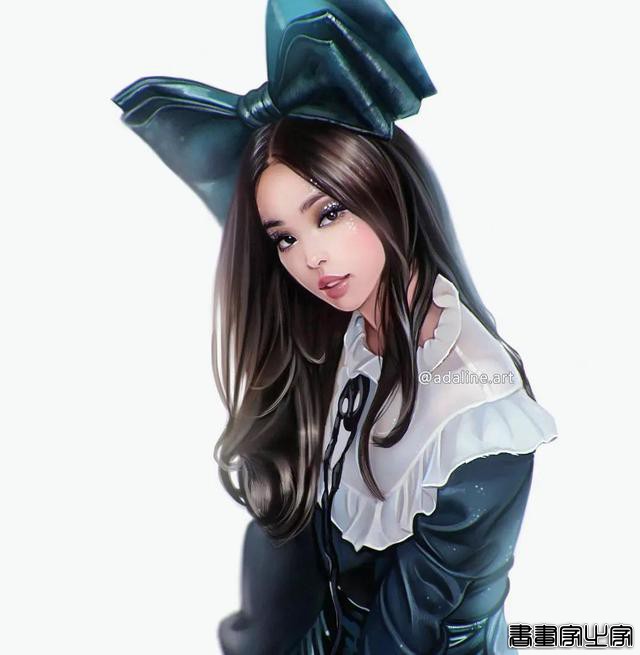 美女版绘插画作品分享-6.jpg