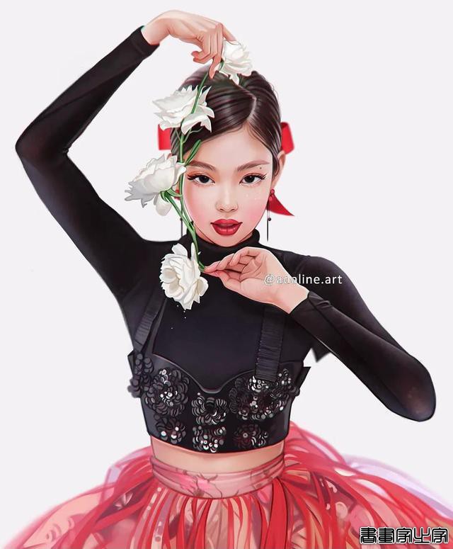 美女版绘插画作品分享-9.jpg