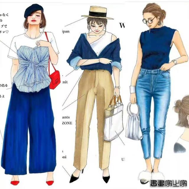 没有穿衣搭配的灵感？看看时装手绘插画，领略不一样的时尚美-4.jpg