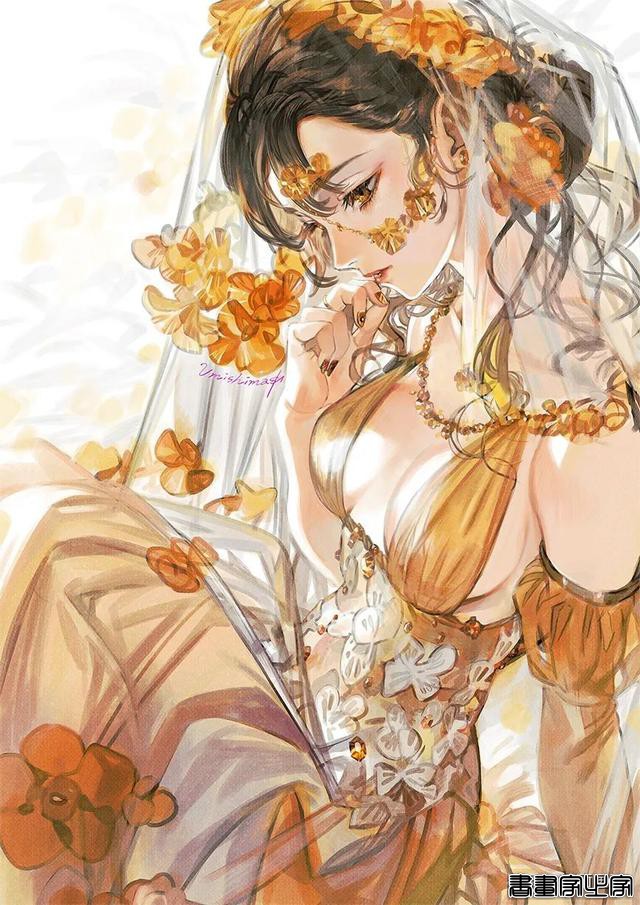 「插画欣赏」甜甜复古风日常and甜甜的少女-14.jpg