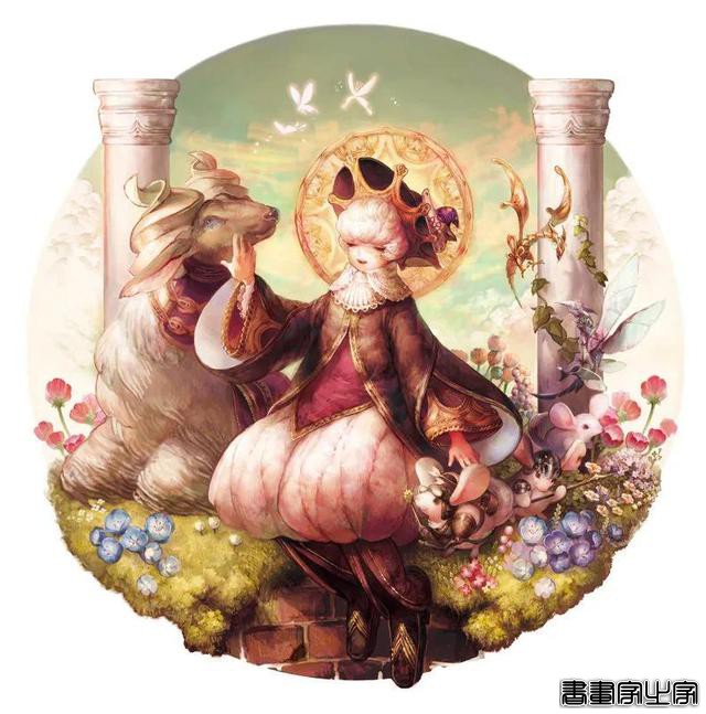 插画欣赏｜可爱的精灵少女插画，今日份萌妹子-10.jpg