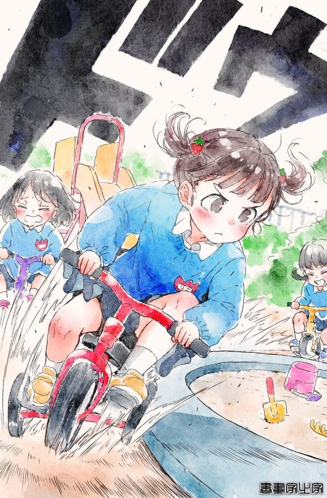 又一位日本画师的作品火了，这组幼稚园女孩的日常插画真的好可爱-4.jpg