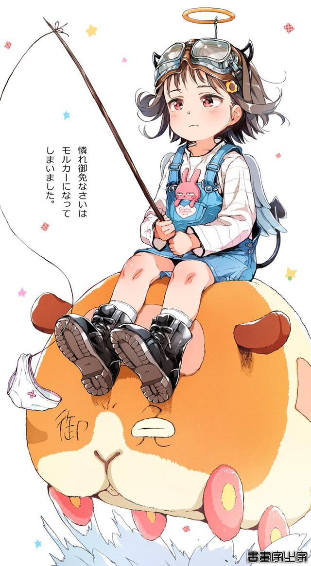又一位日本画师的作品火了，这组幼稚园女孩的日常插画真的好可爱-6.jpg