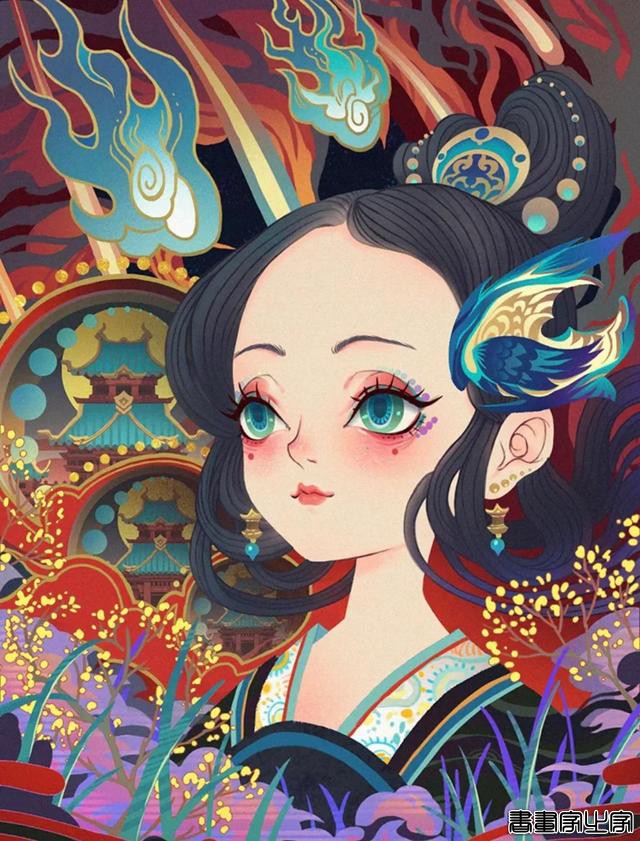 一组色彩炫目耀眼的插画！世间颜色也不过如此??-4.jpg