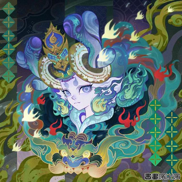 一组色彩炫目耀眼的插画！世间颜色也不过如此??-6.jpg