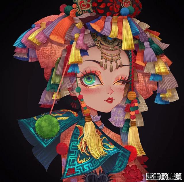 一组色彩炫目耀眼的插画！世间颜色也不过如此??-11.jpg