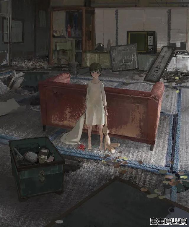 台湾插画师 Paindude 笔下酷酷的厚涂女孩插画作品-12.jpg