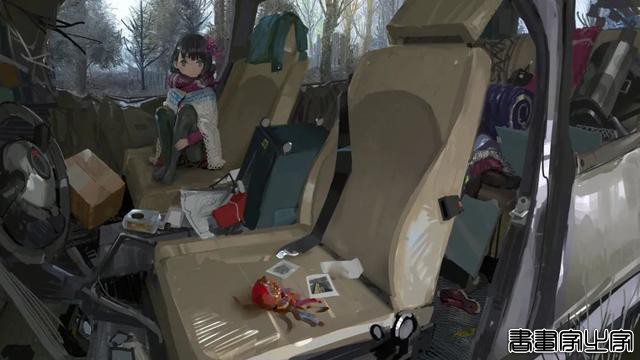 台湾插画师 Paindude 笔下酷酷的厚涂女孩插画作品-17.jpg