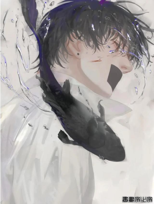 插画分享｜一大波各色美男子，你被撩到了吗？-5.jpg
