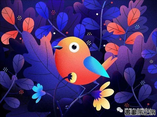 插画丨将每一笔色彩运用的恰到好处，走进自然的静谧放大你的视觉享受-6.jpg