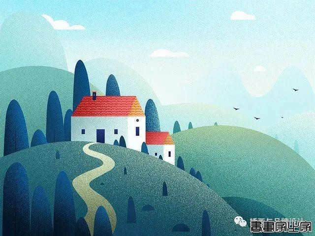 插画丨将每一笔色彩运用的恰到好处，走进自然的静谧放大你的视觉享受-19.jpg