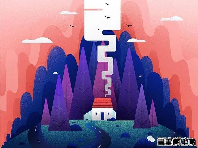 插画丨将每一笔色彩运用的恰到好处，走进自然的静谧放大你的视觉享受-22.jpg