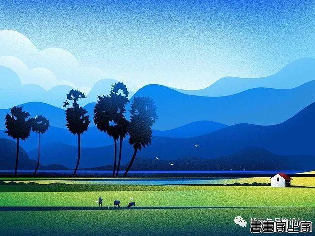 插画丨将每一笔色彩运用的恰到好处，走进自然的静谧放大你的视觉享受-21.jpg