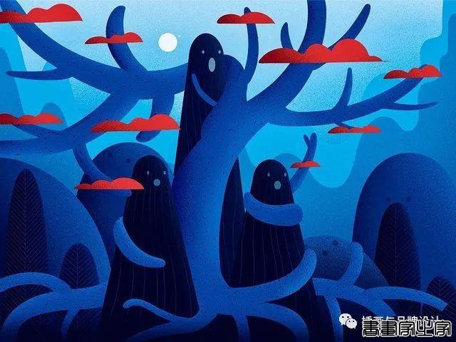 插画丨将每一笔色彩运用的恰到好处，走进自然的静谧放大你的视觉享受-26.jpg
