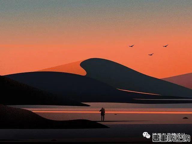 插画丨将每一笔色彩运用的恰到好处，走进自然的静谧放大你的视觉享受-33.jpg