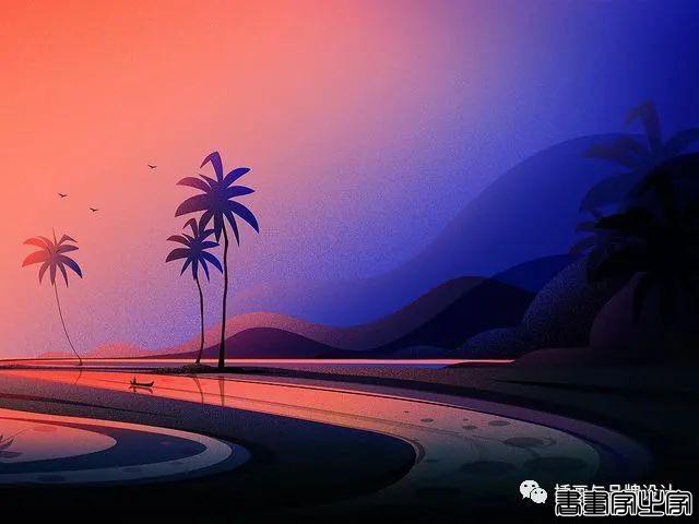 插画丨将每一笔色彩运用的恰到好处，走进自然的静谧放大你的视觉享受-36.jpg