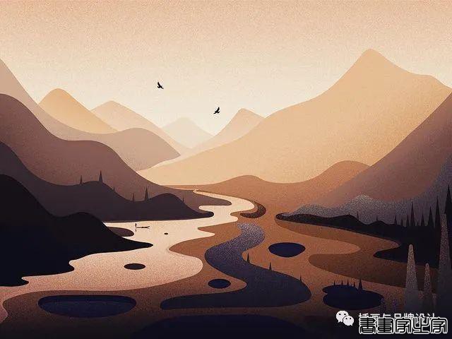 插画丨将每一笔色彩运用的恰到好处，走进自然的静谧放大你的视觉享受-35.jpg